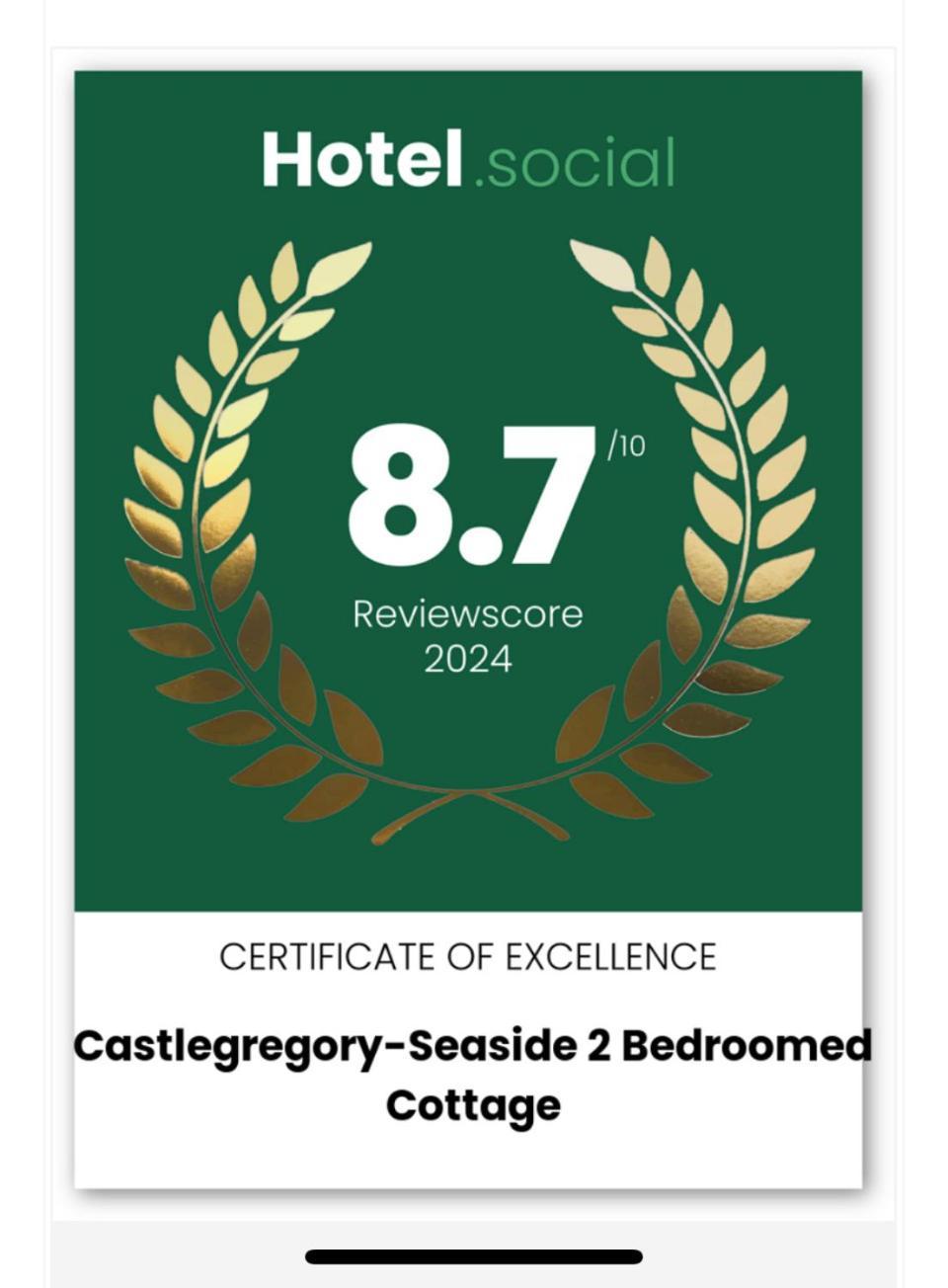 Castlegregory-Seaside 2 Bedroomed Cottage Exteriör bild